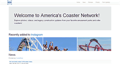 Desktop Screenshot of americacoasters.com