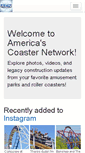 Mobile Screenshot of americacoasters.com